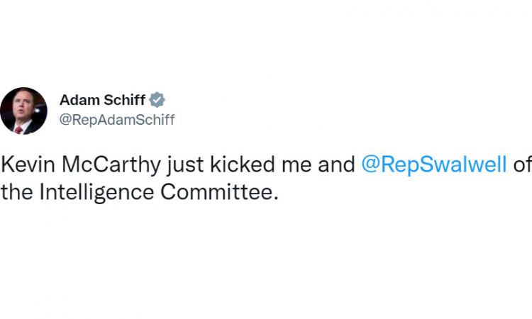 It's Official: Schiff and Swalwell KICKED-OFF Intel Committee