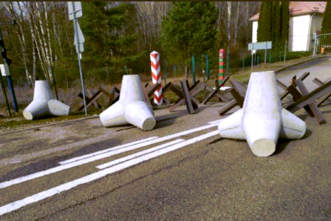 Poland Installing Anti-Tank Barriers Along Border With Belarus