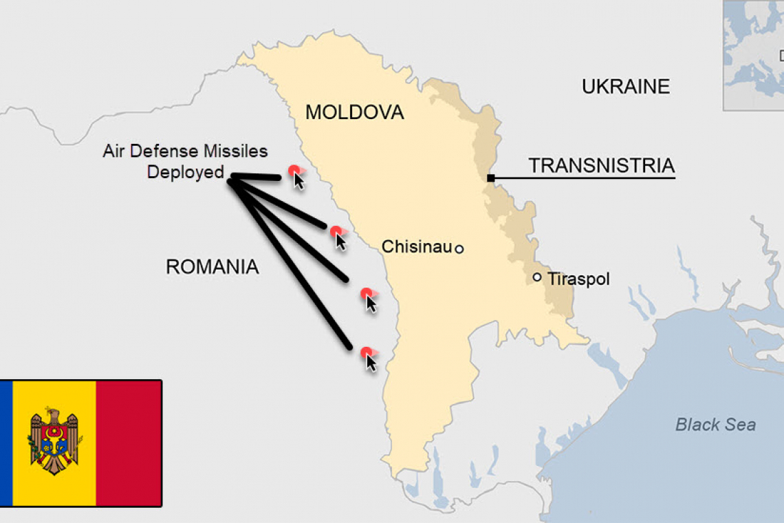 Romania Deploys Air-Defense Missiles Along Moldova Border