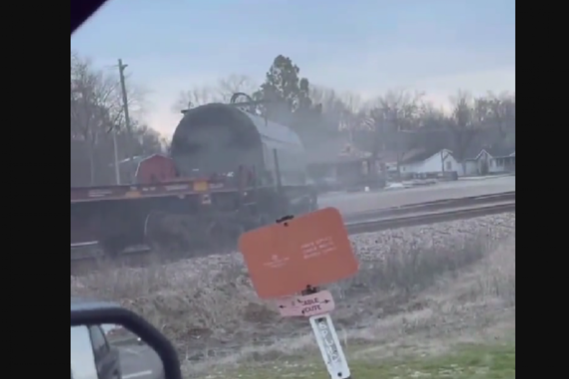 VIDEO: Yet ANOTHER Train Derailment; This Time in Oklahoma