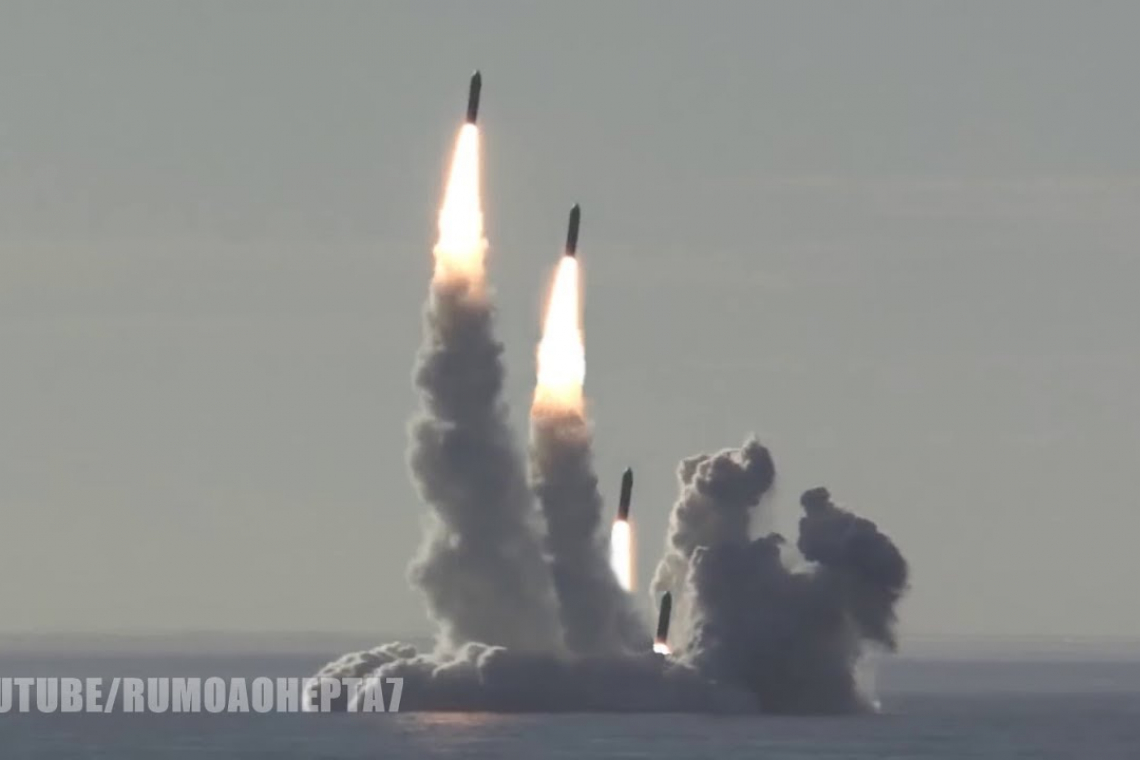 ***** FLASH ***** RUSSIA TO "PRACTICE" SUB-LAUNCHED NUKE STRIKE AGAINST U.S.A. FROM SUBS IN PACIFIC OCEAN