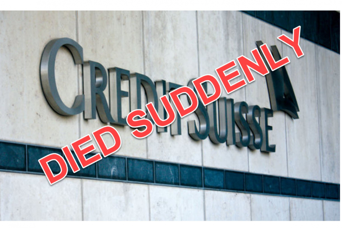 Why the Failure of Credit Suisse is such a big deal; It was a "Bulge Bracket Bank"