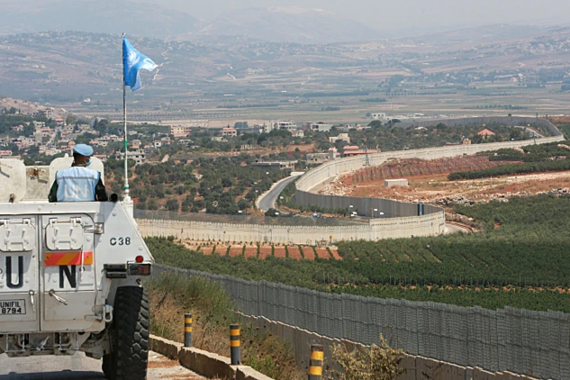 UN PEACEKEEPERS ON LEBANON BORDER ORDERED INTO BOMB SHELTERS; ISRAEL TO ATTACK HEZBOLLAH IN LEBANON