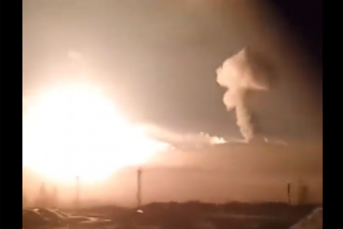 KIEV  ****CLAIMS**** POSSIBLE TACTICAL NUKES DETONATED