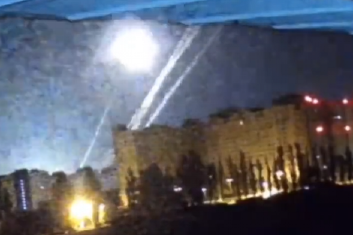 Video: U.S. PATRIOT Missile System Fires 30+ Missiles over Kiev But Gets TAKEN OUT by Russian Hit