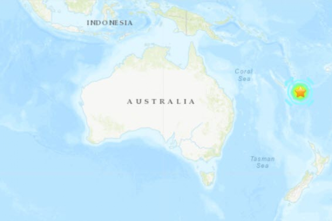 Magnitude 7.7 Quake Strikes South Pacific Ocean - Tsunami Warnings Issued