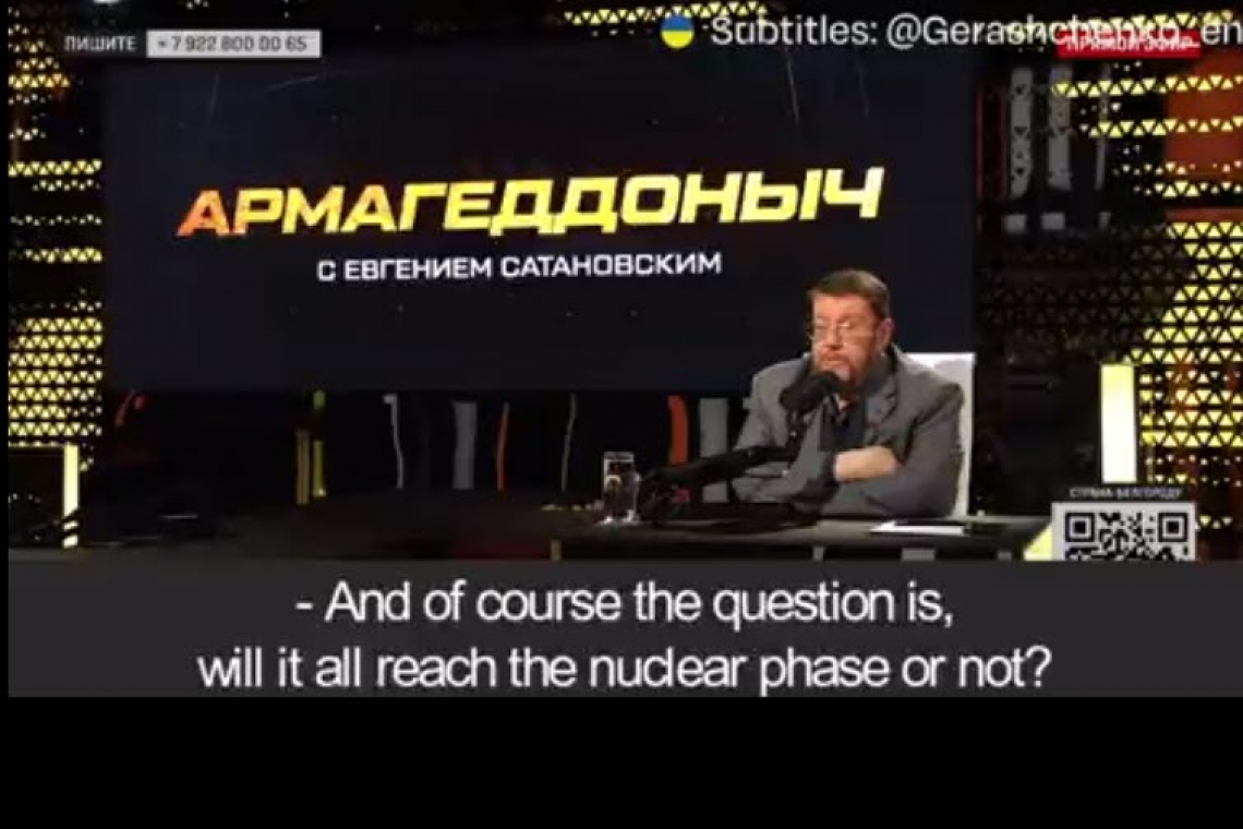 State TV: United States is in Moscow's Nuclear Crosshairs
