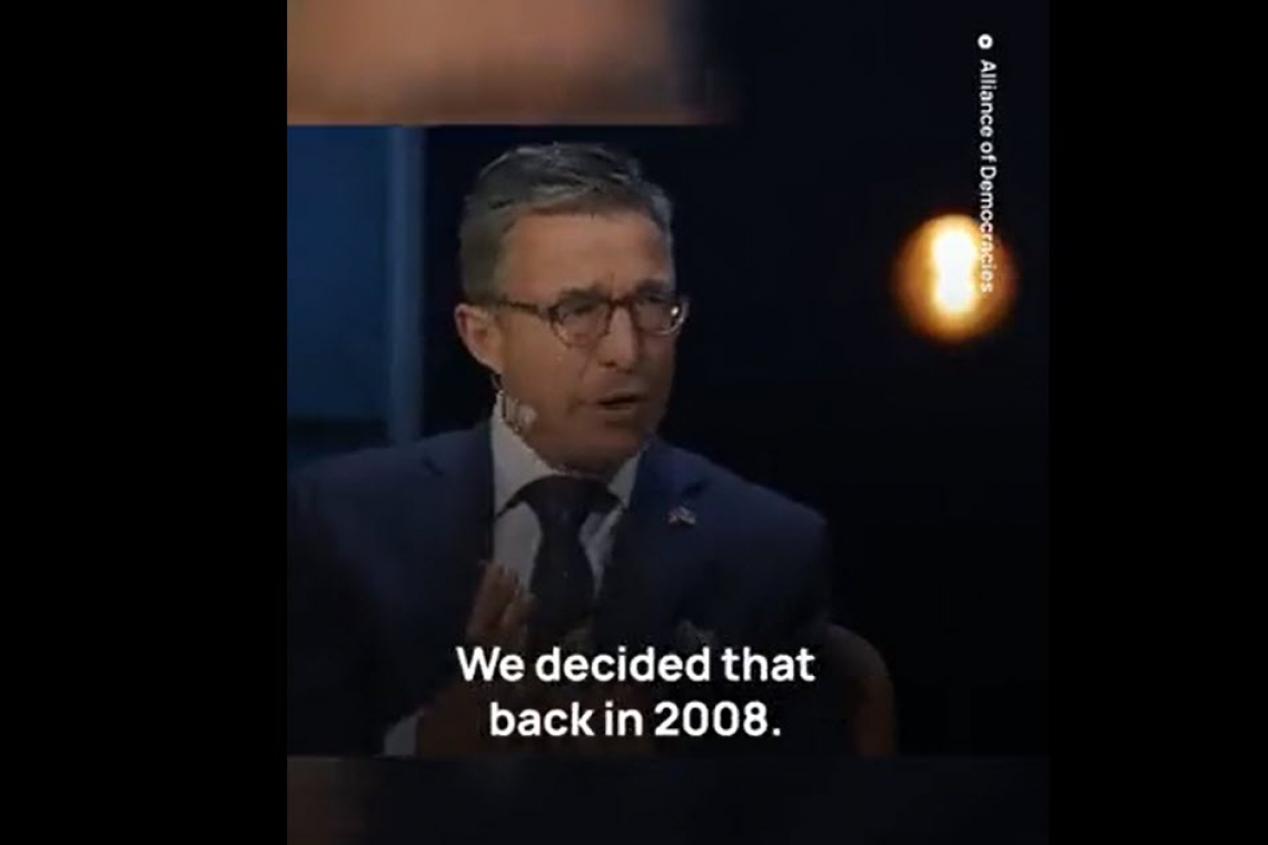 Former NATO Chief Admits "We Decided Back in 2008, Ukraine WILL Become Member of NATO"
