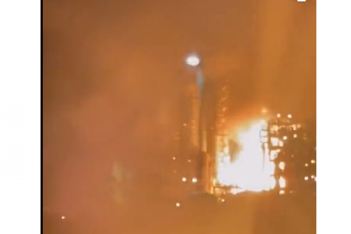 Multiple explosions at Dow Chemical Plant in Plaquemine, Louisiana