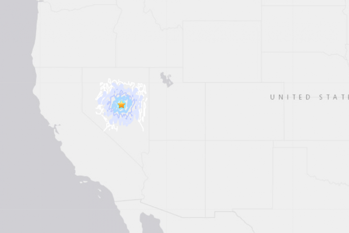 Magnitude 5.1 Quake Shakes, Rattles, and Rolls, Nevada