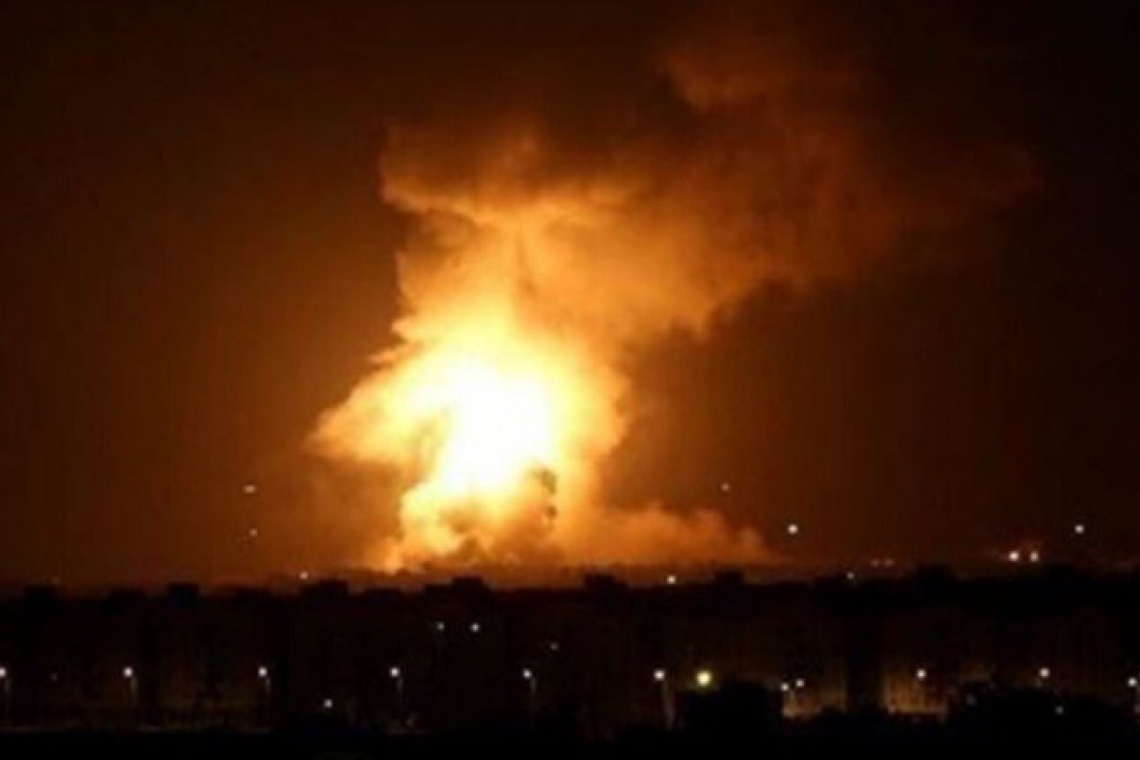 POWERFUL EXPLOSIONS AT U.S. MILITARY BASE IN SYRIA