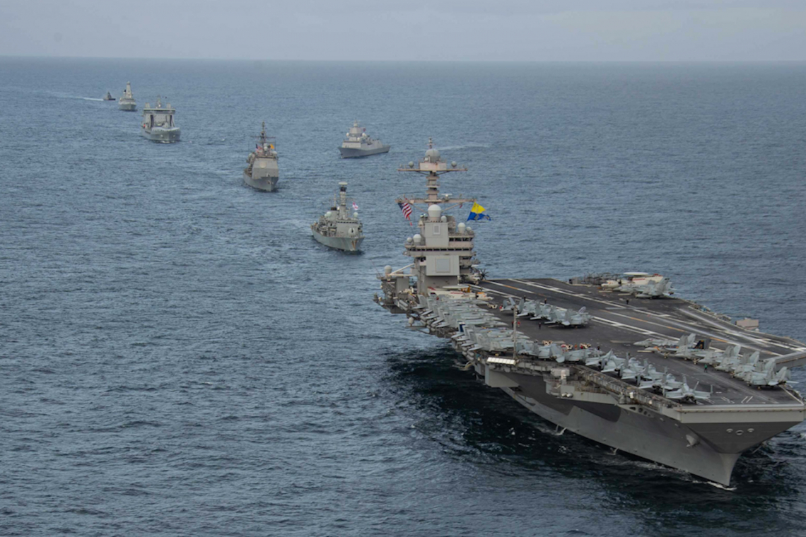 Out of Eleven U.S. Aircraft Carrier Groups - TEN are presently at Home Ports