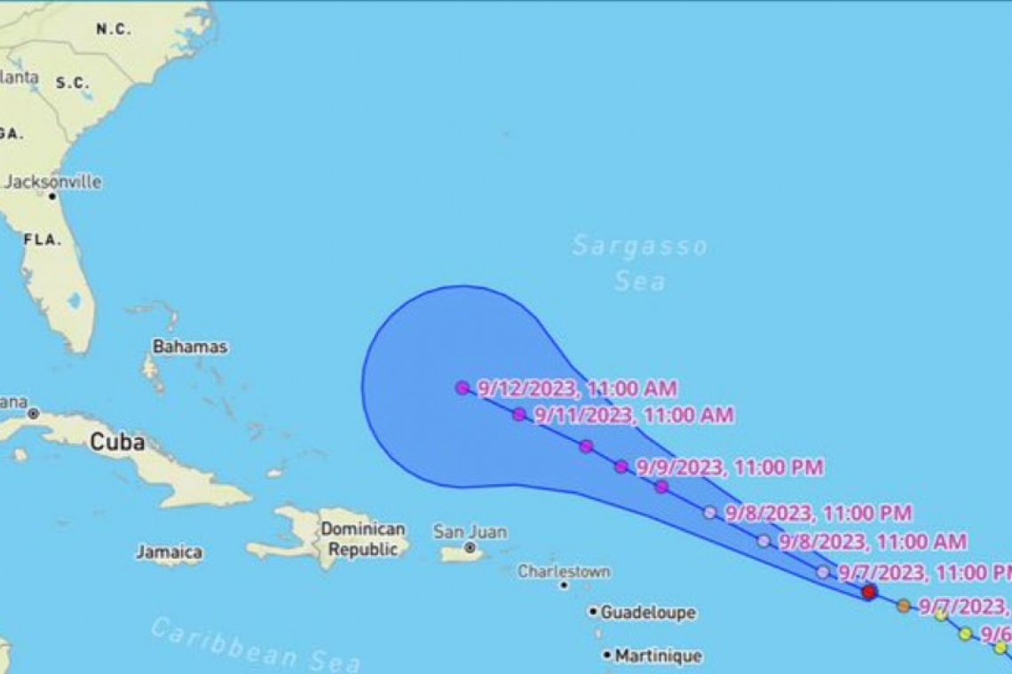 Category 5!  Hurricane &quot;Lee&quot; Sustained Winds 160 MPH