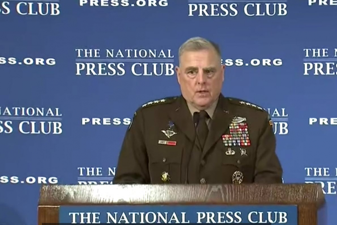 Chairman of Joint Chiefs, General Mark Milley, "Retiring" End of Month . . . Ukraine?