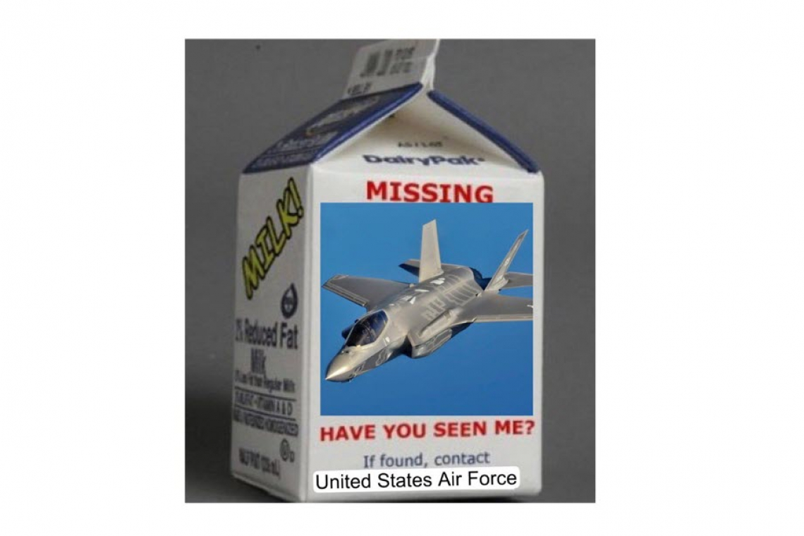  "MISSING U.S. F-35"  FOUND?