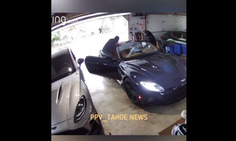 You're Not Even Safe in You're Own Garage Anymore!   You need to be ready to SHOOT people like this . . .