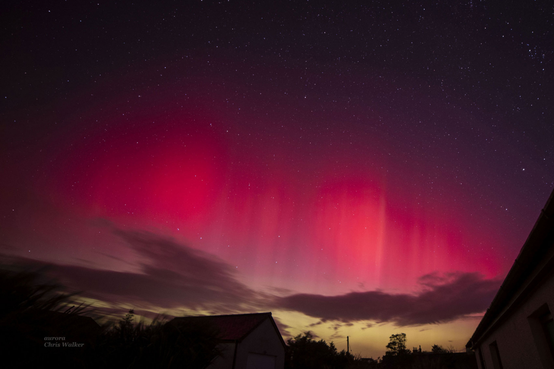 Bright Aurora's visible in Canada