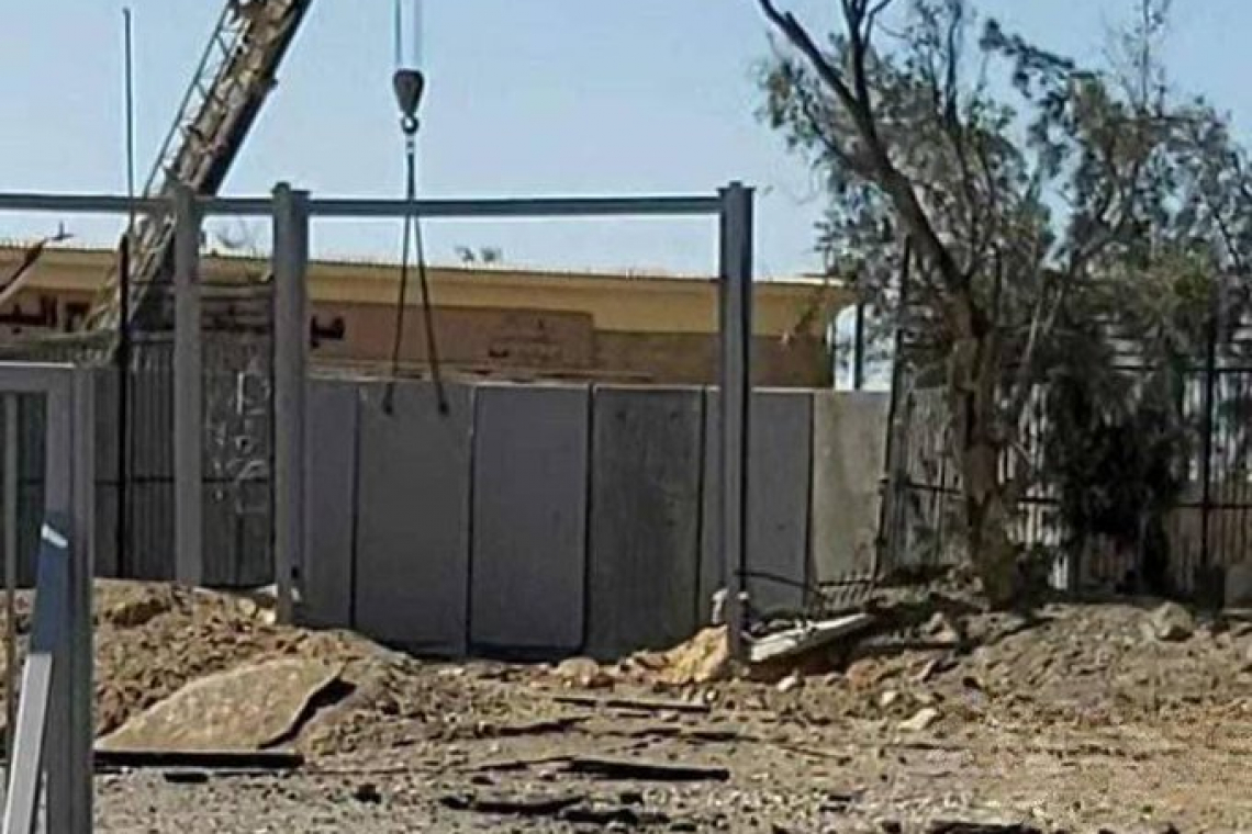 UPDATED 10:28 AM EDT - AMERICAN PASSPORTS **REFUSED** ENTRY INTO EGYPT--  REPORTS: Rafah Border Crossing &quot;Permanently Closed&quot; As Army Installs Cement Wall