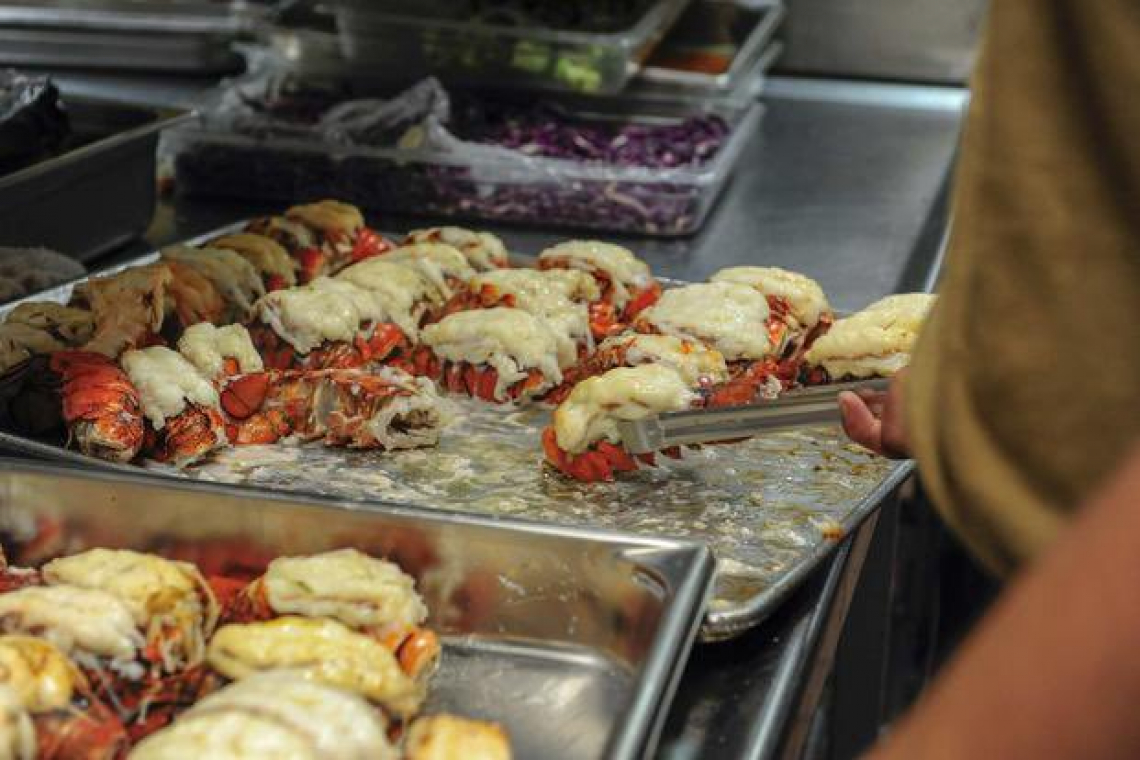 Last Meal?  Crew of US Aircraft Carrier Get Steak &amp; Lobster Dinner Tonight