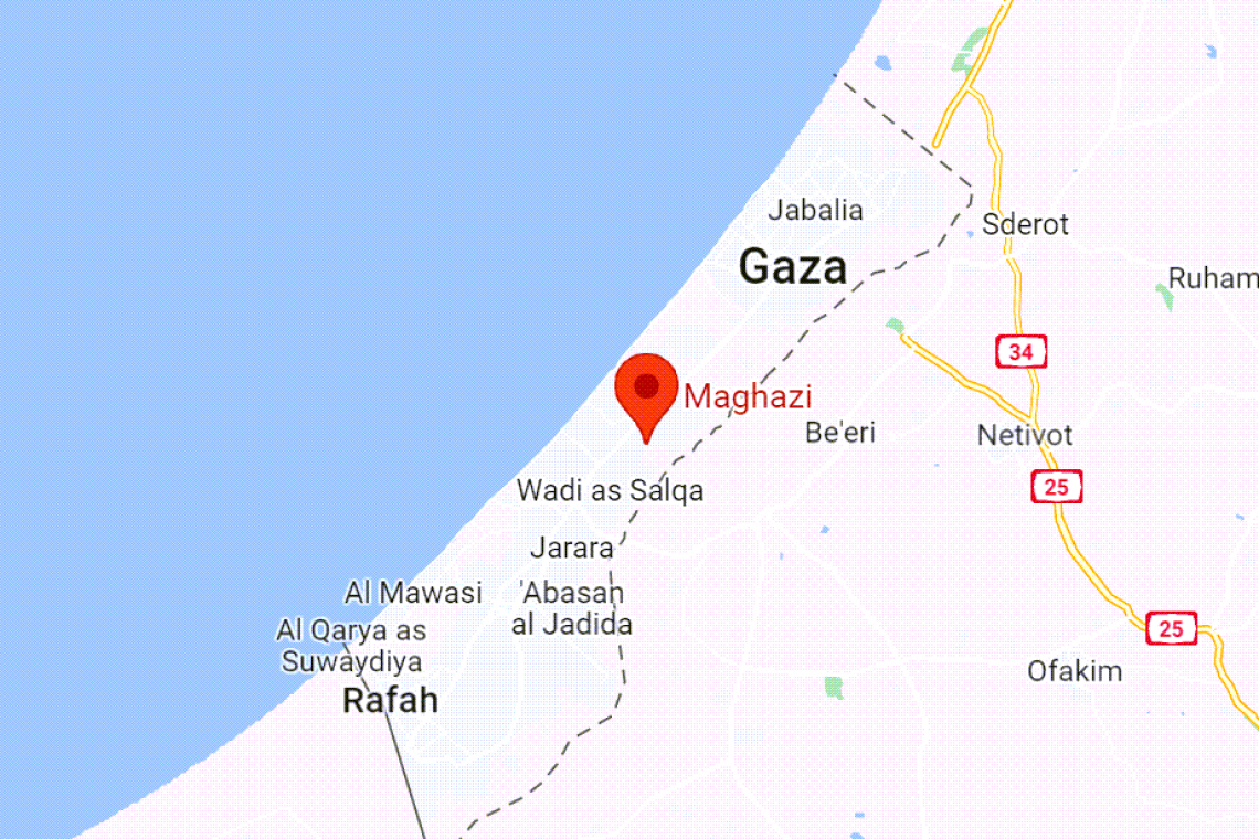 UPDATED 8:14 PM EDT -- IDF NOW ENTERS EASTERN NABLUS AND JENIN --Enters Al-Maghazi Refugee Camp in central Gaza Strip