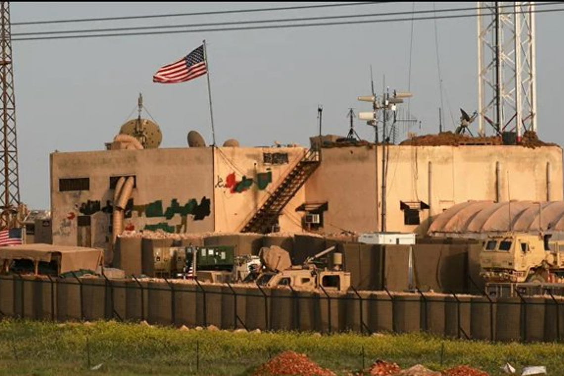 UNDER ATTACK: U.S. Military Base at Al-Shaddadi, Syria