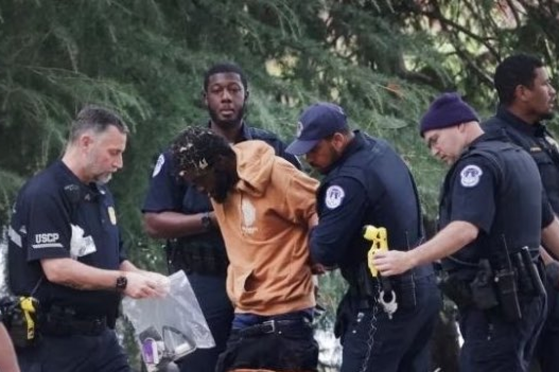 Male, Black, Arrested with AR-15 near US Capital