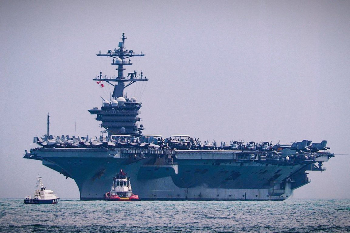 USS Carl Vinson Carrier and Strike Group Ordered to Middle East
