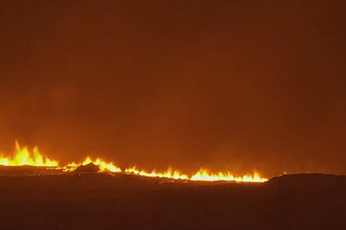 Wide-Area-Volcanic Eruption - Iceland