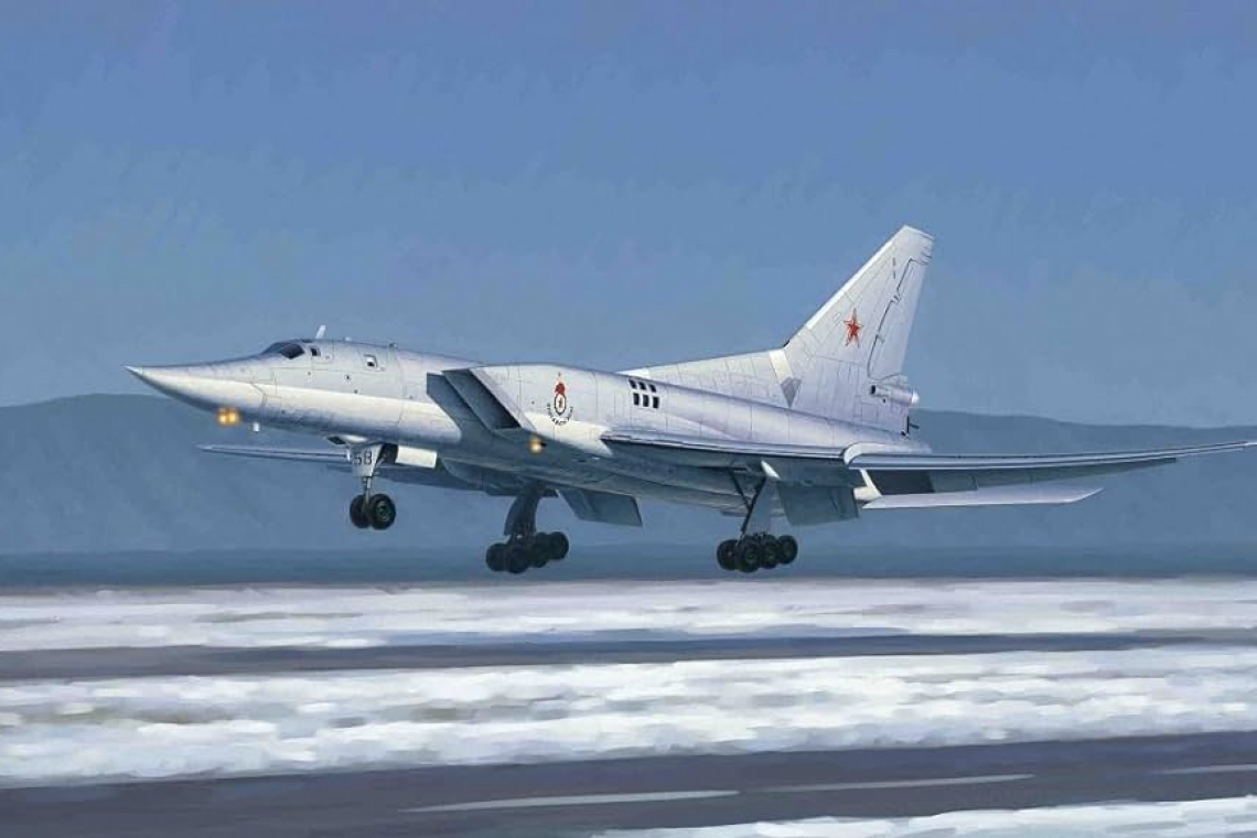 UPDATED 11:38 PM EST -- We Have a Problem: 16 Russian TU-95 Bombers Took Off for Ukraine, but 6 Tu-22's took off from far east and are headed over north pole