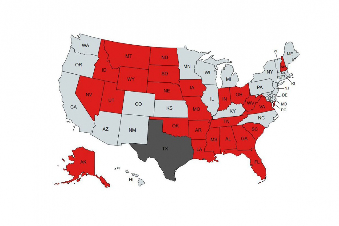 Now 25 out of 50 States Standing with Texas Against Federal Government; U.S. Primed for Actual CIVIL WAR