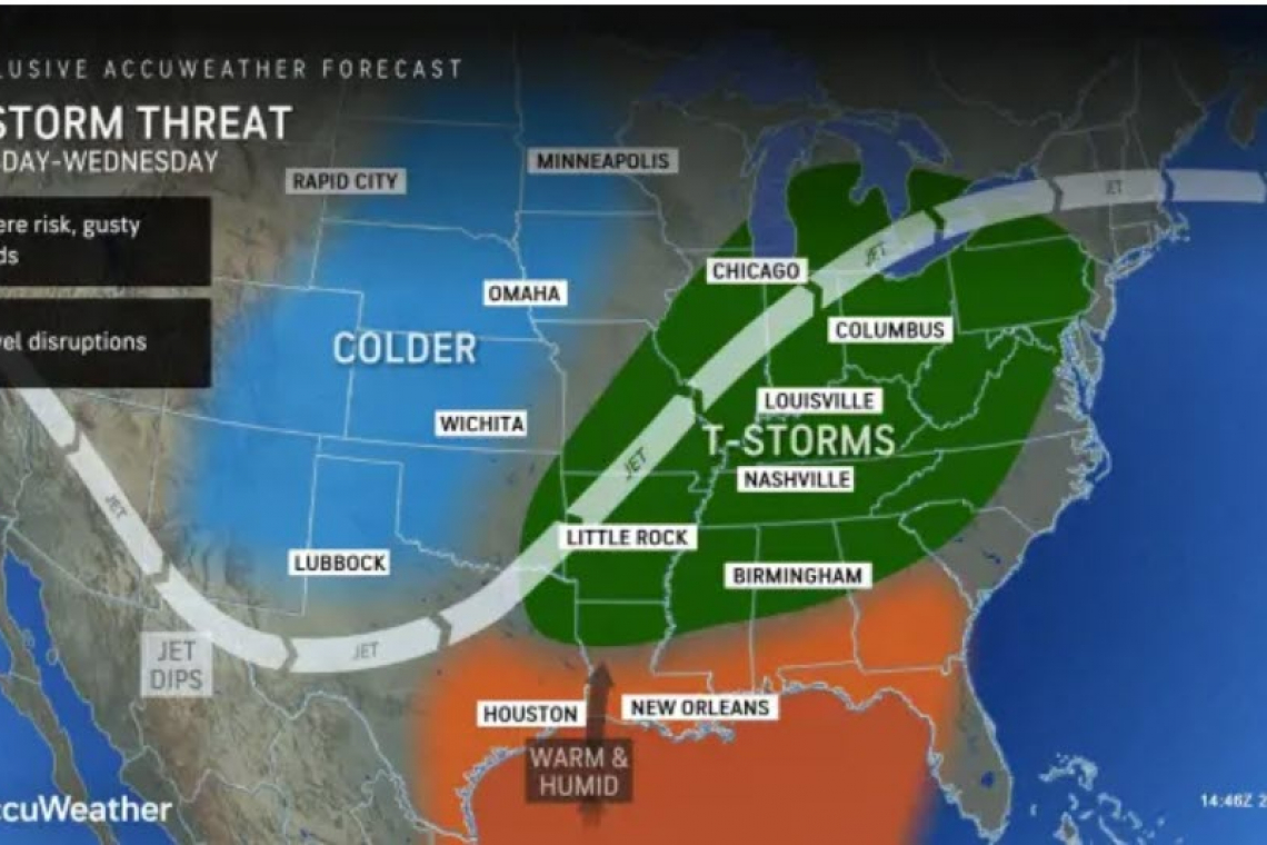 Heads-Up: Severe Storms this week; Thunder &amp; Tornados