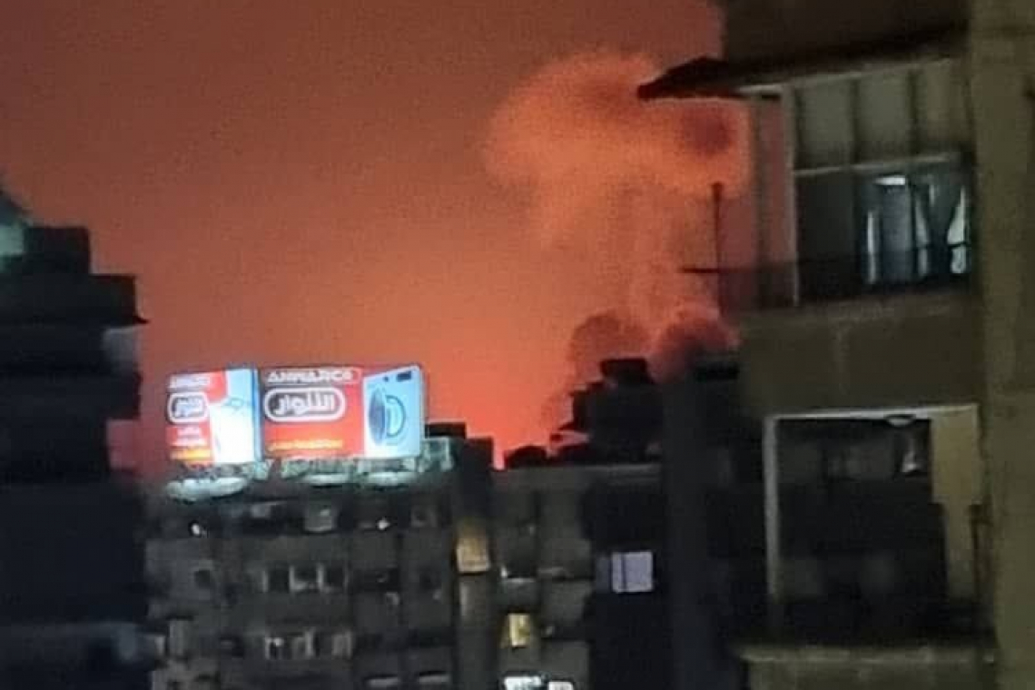 BREAKING NEWS: ISRAEL BOMBING RESIDENTIAL AREAS OF DAMASCUS, SYRIA