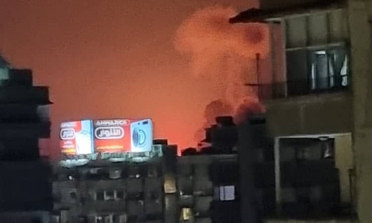 BREAKING NEWS: ISRAEL BOMBING RESIDENTIAL AREAS OF DAMASCUS, SYRIA