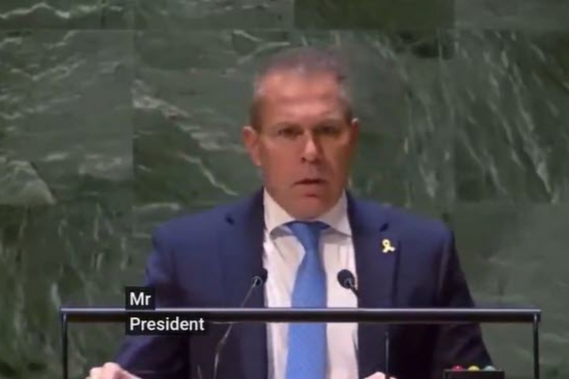 VIDEO ADDED! Israeli Ambassador to United Nations Calls Ukraine &quot;Ally&quot; then Likens Russia to HAMAS