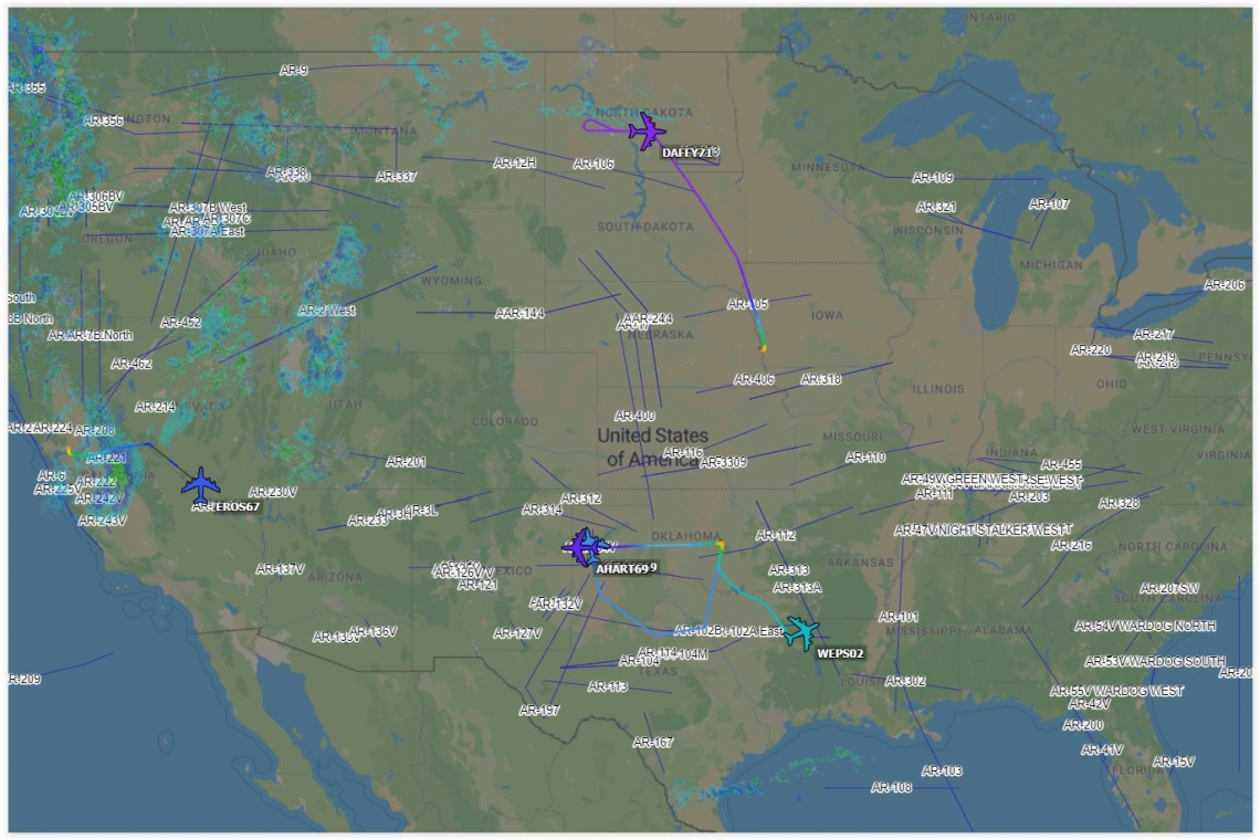 Large Number of E-6B "Doomsday" Planes Airborne over CONUS