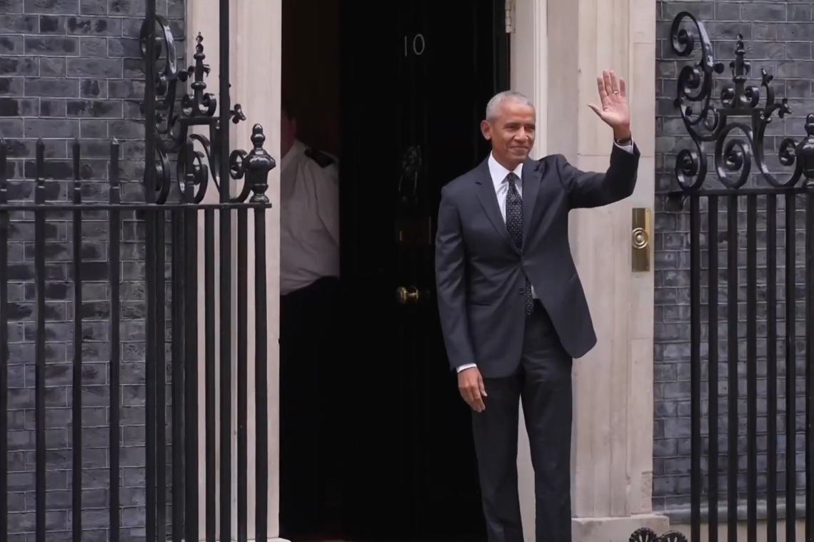 REPORT: Obama Arrived in UK Secretly and Just Entered #10 Downing Street