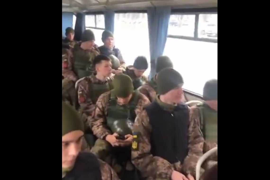 VIDEO: Ukraine's New &quot;Soldiers&quot; -- So Young They Don't SHAVE yet!