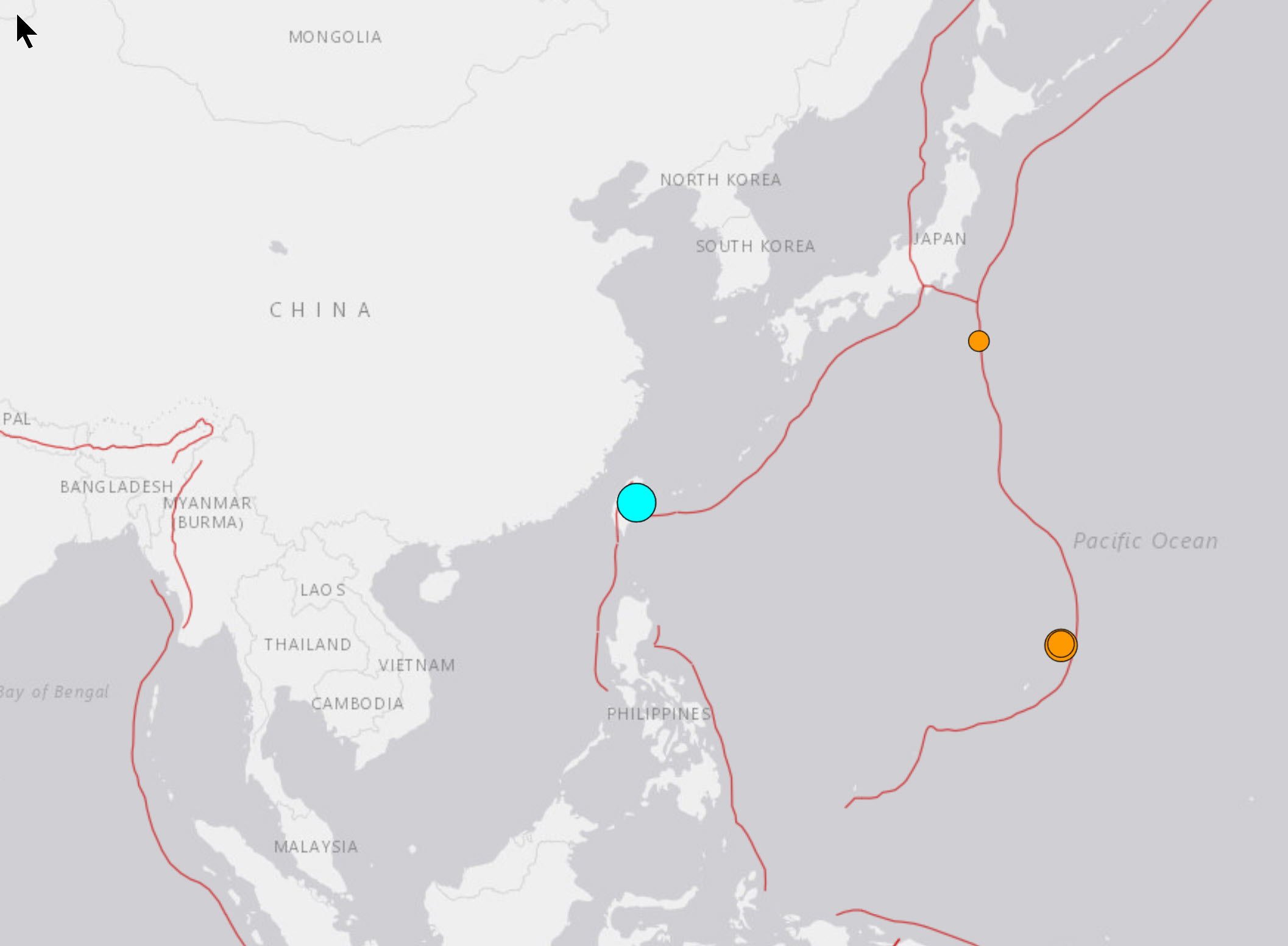 7.4 Earthquake-Taiwan