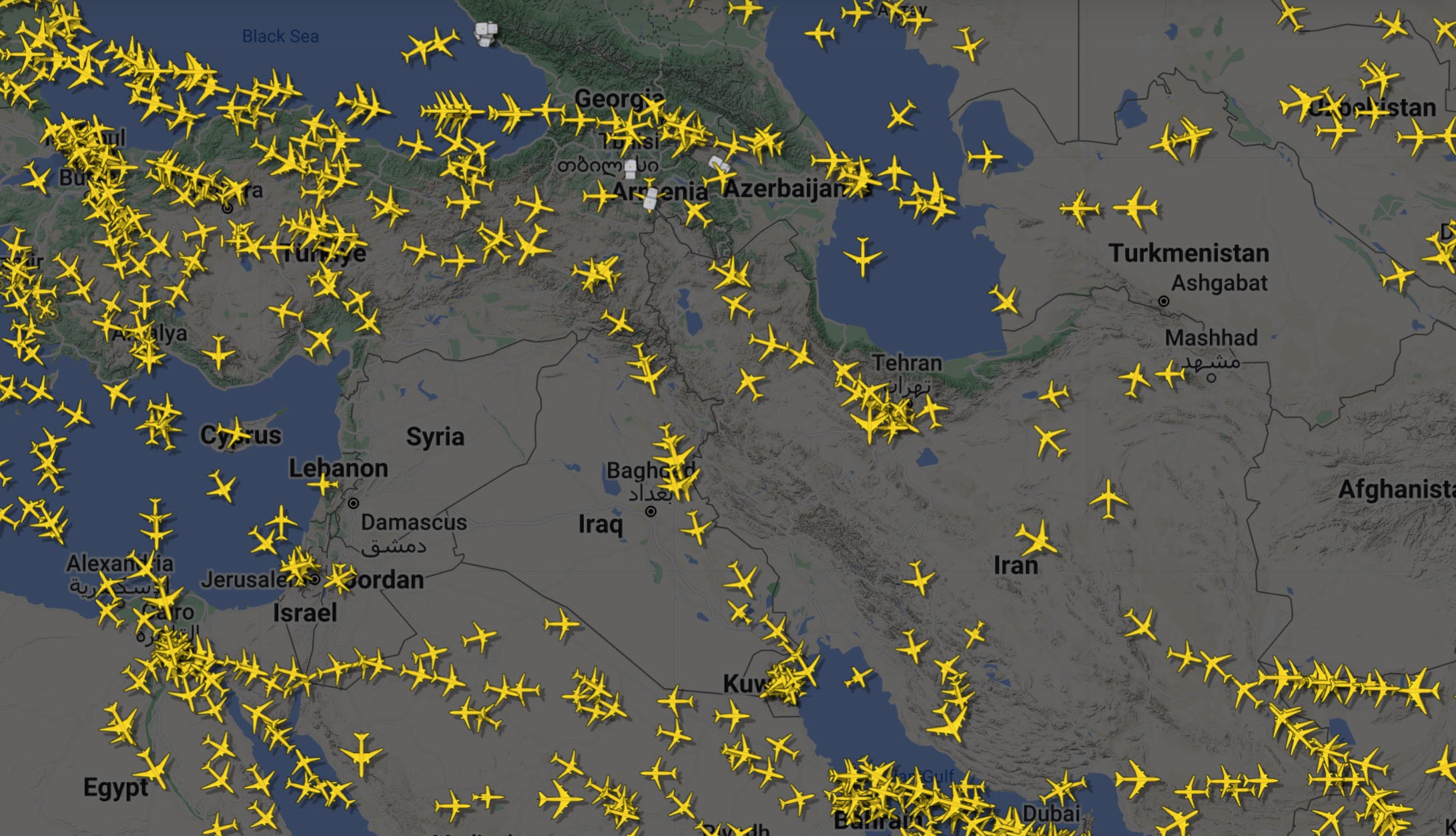 FlightRadar-20 минут спустя