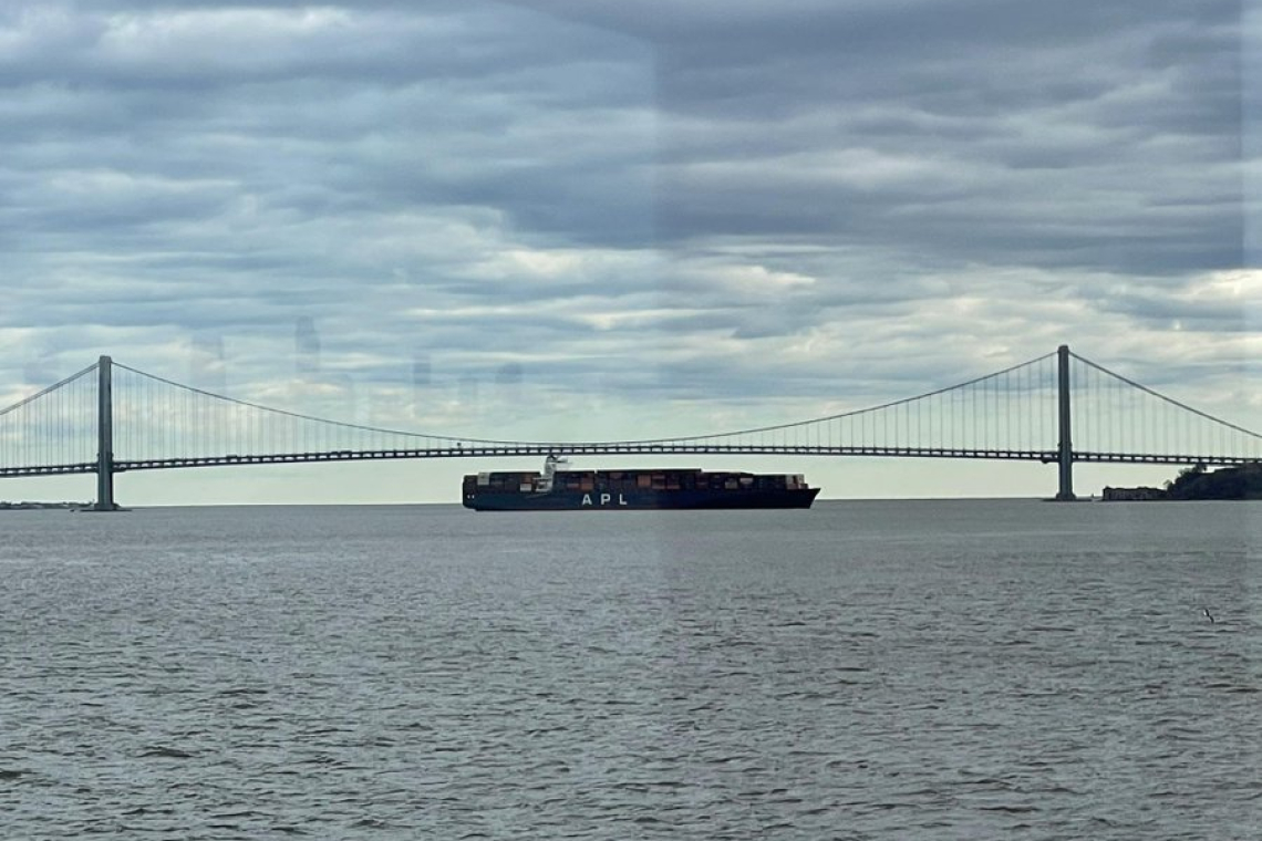 New York Harbor Merchant Vessel Loses Power; Grabbed by Tugboats Before Reaching Verrazano Narrows Bridge