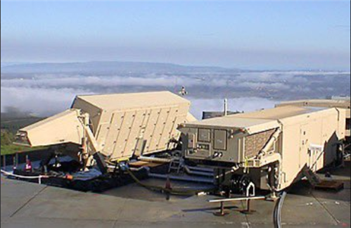 Advanced US Radar Negev Desert Israel