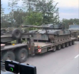 COVERT VIDEO INTEL: NATO Country TANKS Being Moved to Ukraine Border