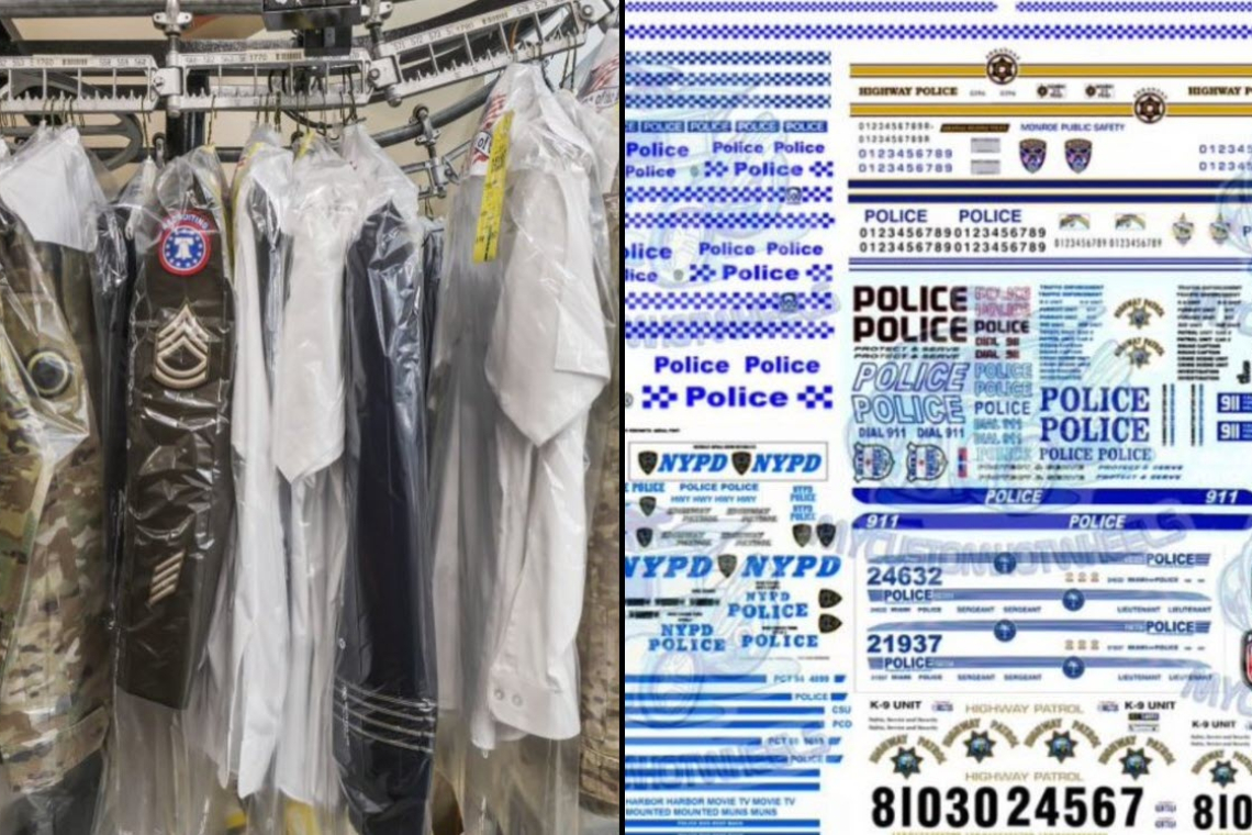 Somebody is Planning Something - BIG - in New York City; Police Uniforms, Police Car Decals, and Police Radios all . . . MISSING