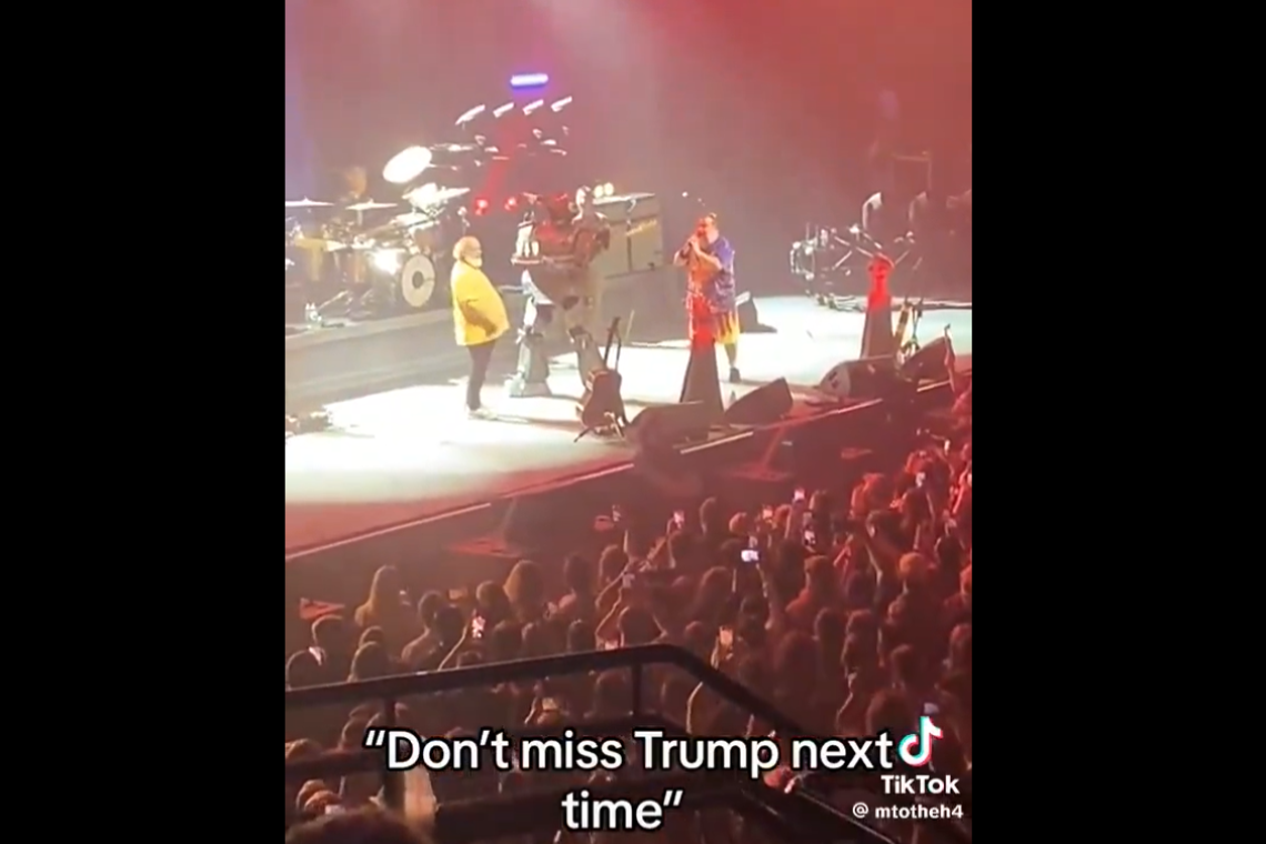 Jack Black - &quot;Tenacious D&quot; Rap Group Smashed After On-Stage Birthday Wish &quot;Don't Miss Trump Next Time&quot;