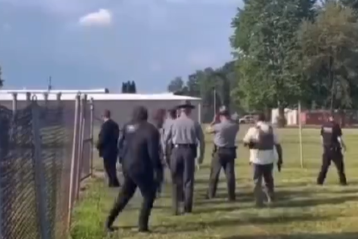 SHOOTING OUTSIDE REPUBLICAN NATIONAL CONVENTION!