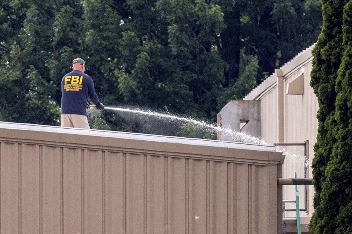 Odd: FBI Washes Trump-Shooter Crime Scene Roof