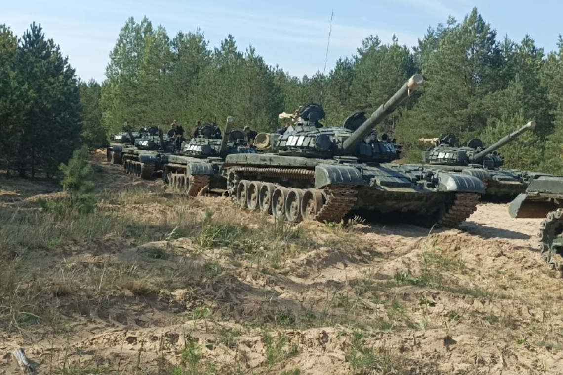 Developments Along Ukraine-Belarus Border; GPS Disruption, New Army Markings on Belarus Armor - Triggers concerns Belarus to Enter War