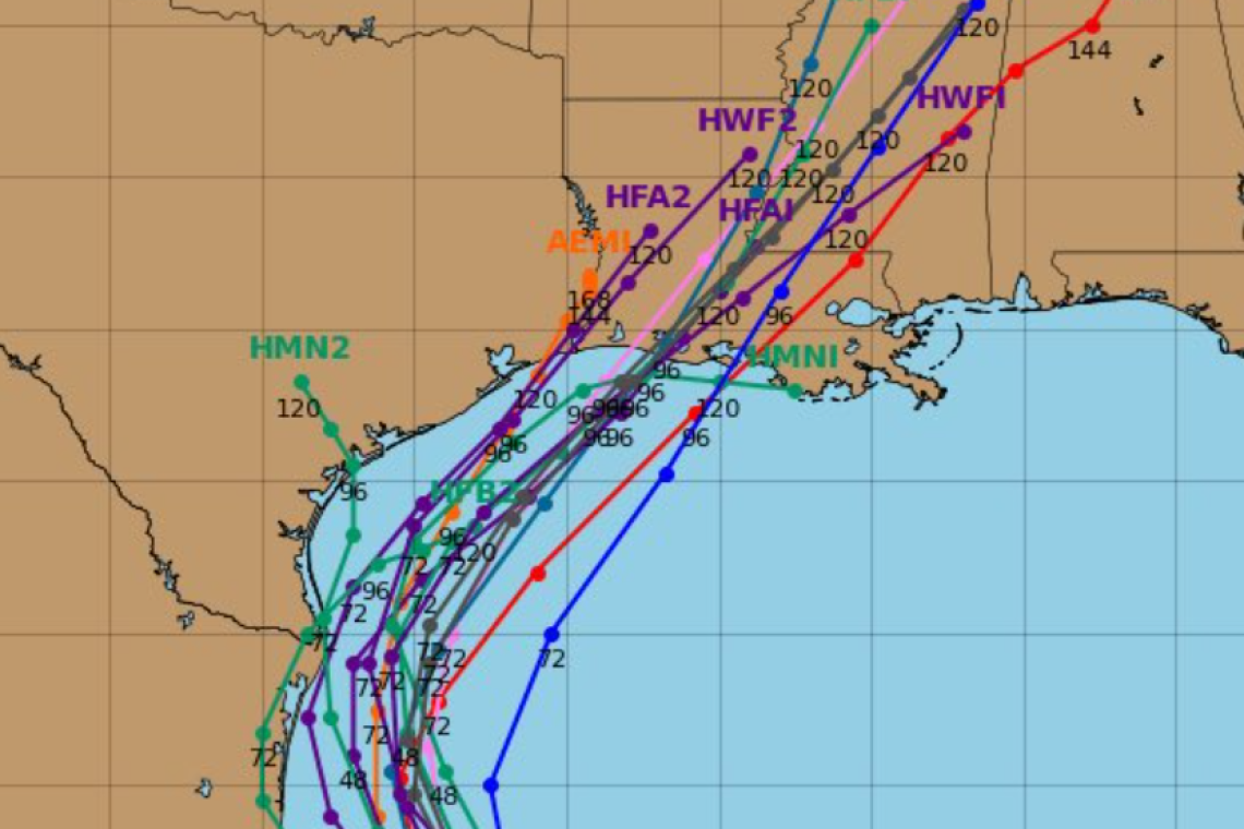 Heads-Up Gulf Coast -- Probable Hurricane THIS WEEK