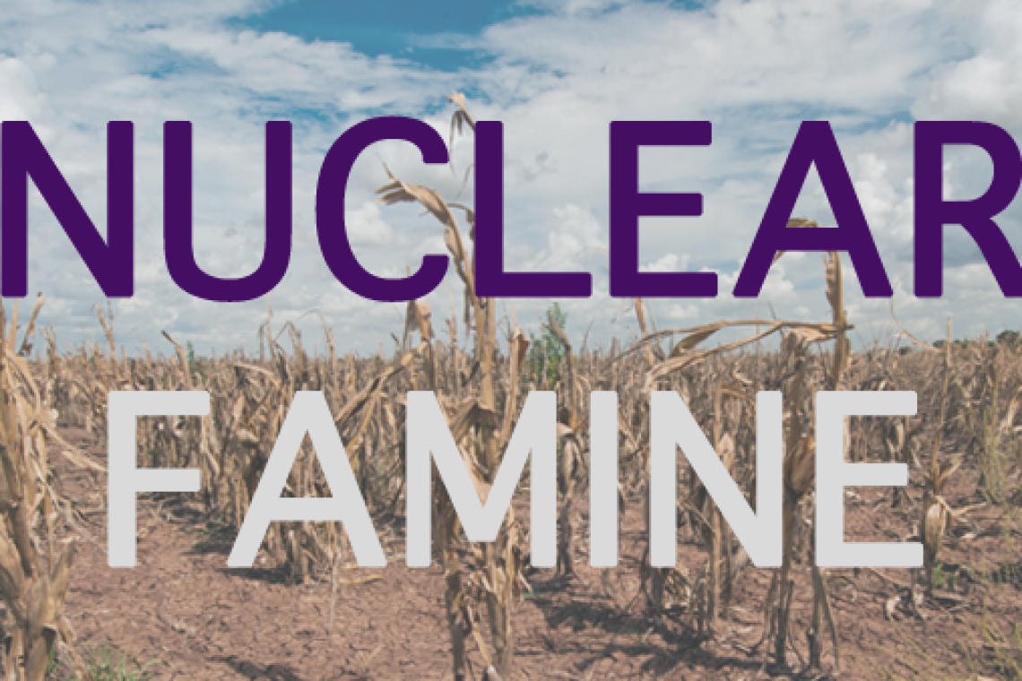 U.S. Army Corps of Engineers To Study:&quot; Effect of Nuclear War on Global Agriculture&quot;