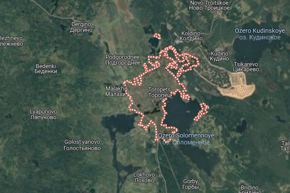 UPDATED 9:10 AM EDT -- &quot;Massive&quot; Explosions in Toropets, Russia - Ukraine Drones Hit Ammo Depot